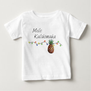 Mele Kalikimaka - Shirt voor kerstmis - Baby
