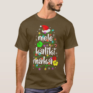 Mele Kalikimaka Shirt voor vrouwen Hawaiian Hawaii