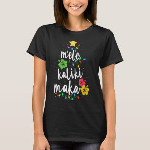 Mele Kalikimaka Shirt voor vrouwen Hawaiian Hawaii