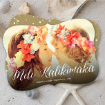 Mele Kalikimaka Simple Script Tropical Beach foto Feestdagenkaart<br><div class="desc">Ontworpen door: fat*fa*tin. Eenvoudig aan te passen met uw eigen tekst,  foto of afbeelding. Voor douaneverzoeken,  te contacteren gelieve vet*fa*tin direct. Aangepaste kosten zijn van toepassing op www.zazzle.com/fat_fa_tin www.zazzle.com/color_therapy www.zazzle.com/fatfatin_blue_knot www.zazzle.com/fatfatin_red_knot www.zazzle.com/fatfatin_box www.zazzle.com/fatfatin_ink</div>
