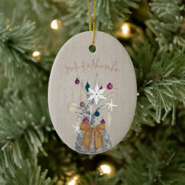 Mele Kalikimaka, Suikerpruim Keramisch Ornament