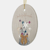Mele Kalikimaka, Suikerpruim Keramisch Ornament (Links)