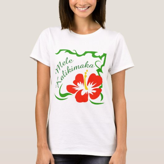 Mele Kalikimaka T-shirt (Voorkant)