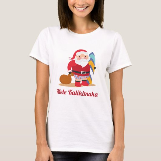 Mele Kalikimaka T-shirt (Voorkant)