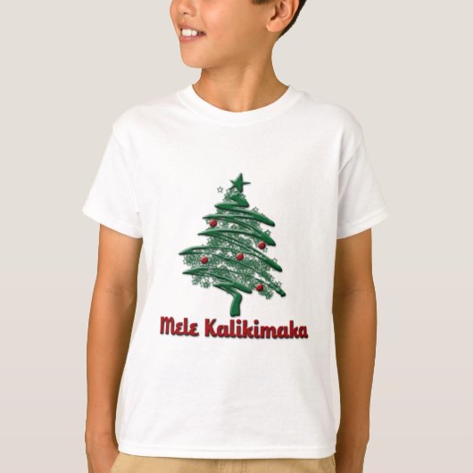 Mele Kalikimaka T-shirt (Voorkant)