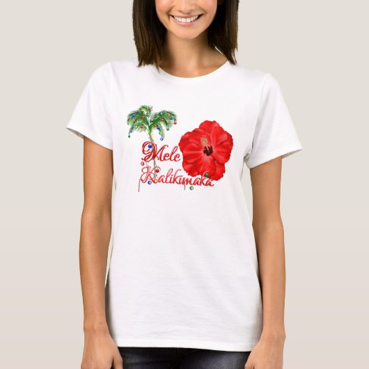 Mele Kalikimaka T-shirt (Voorkant)