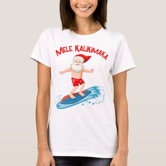 Mele Kalikimaka T-shirt (Voorkant)