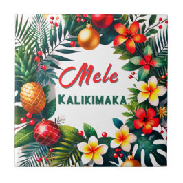 Mele Kalikimaka Tegeltje