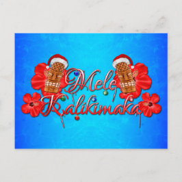 Mele Kalikimaka Tiki Briefkaart