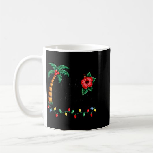 Mele Kalikimaka Trocal Christmas Hawaiian Xmas Fam Koffiemok (Links)