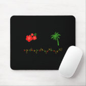 Mele Kalikimaka Trocal Christmas Hawaiian Xmas Muismat (Met muis)
