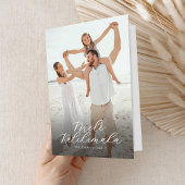 Mele Kalikimaka Tropical 2 Foto Kerstmis Feestdagen Kaart