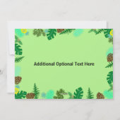 Mele Kalikimaka | Tropical Beach Christmas Kaart (Achterkant)