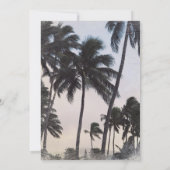 Mele Kalikimaka Tropical Beach Vakantie Fotokaart Kaart (Achterkant)