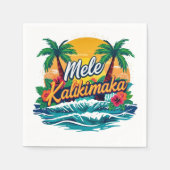 Mele Kalikimaka Tropical Christmas  Servet (Voorkant)