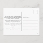 Mele Kalikimaka Tropical Flowers Photo Briefkaart (Achterkant)