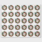 Mele Kalikimaka -Tropisch Kerstfeest Cadeaupapier (Vlak)