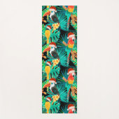 Mele Kalikimaka Tropisch Oerwoud Vogels Omkeerbaar Yogamat (Voorkant)