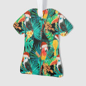 Mele Kalikimaka Tropisch Oerwoud Vogels Ornament (voorkant)