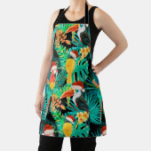 Mele Kalikimaka Tropisch Oerwoud Vogels Schort (Insitu)