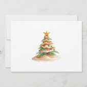 Mele Kalikimaka Tropisch Strand Kerstfeest Kaart (Achterkant)