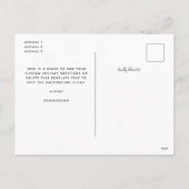 Mele Kalikimaka Tropische Botanische Kerst Foto Feestdagenkaart (Achterkant)