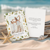 Mele Kalikimaka Tropische Foto Kerstmis Feestdagenkaart