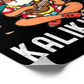 Mele Kalikimaka Tropische Hawaiiaanse Vrolijk Kers Poster (Hoek)