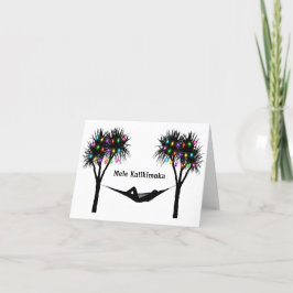 Mele Kalikimaka Tropische Kerst Feestdagen Kaart