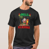 Mele Kalikimaka Tropische Kerst Hawaiiaanse Kerstm T-shirt (Voorkant)