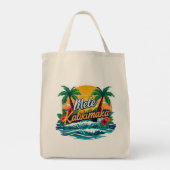 Mele Kalikimaka Tropische Kerst Tote Bag (Achterkant)