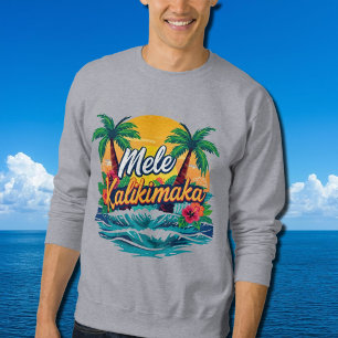 Mele Kalikimaka Tropische Kerst Trui