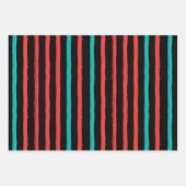 Mele Kalikimaka Tropische Oerwouden Vogels en Stri Inpakpapier Vel (Voorkant 2)