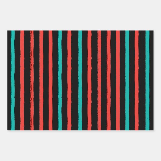 Mele Kalikimaka Tropische Oerwouden Vogels en Stri Inpakpapier Vel (Voorkant 2)