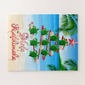 Mele Kalikimaka Turtles Legpuzzel (Horizontaal)