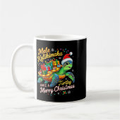 Mele Kalikimaka Turtley Have A Merry Christmas Koffiemok (Links)