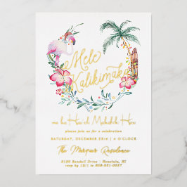 Mele Kalikimaka | Uitnodiging voor Kerstmis op eil