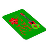 Mele Kalikimaka Ukulele Magneet (Rechterzijde)