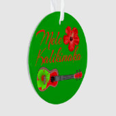 Mele Kalikimaka Ukulele Ornament (voorkant)