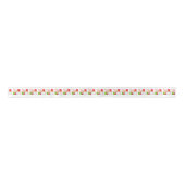 Mele Kalikimaka Ukulele Satijnen Lint (Voorkant)