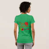 Mele Kalikimaka Ukulele T-shirt (Achterkant volledig)