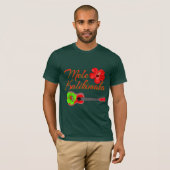Mele Kalikimaka Ukulele T-shirt (Voorkant volledig)