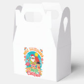 Mele Kalikimaka voor een heldere Hawaïaanse kerst Bedankdoosjes (Geopend)