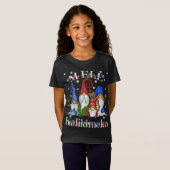 Mele Kalikimaka Vrolijk Kerstfeest Hawaïaans Noord T-shirt (Voorkant volledig)