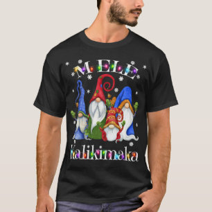 Mele Kalikimaka Vrolijk Kerstfeest Hawaïaans Noord T-shirt