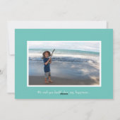 Mele Kalikimaka Vrolijk kerstfeest Kaart (Achterkant)