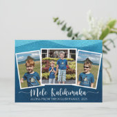 Mele Kalikimaka Vrolijk kerstfeest Kaart (Staand voorkant)