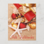 "Mele Kalikimaka" Warm Weer Kerst Briefkaart (Voorkant)