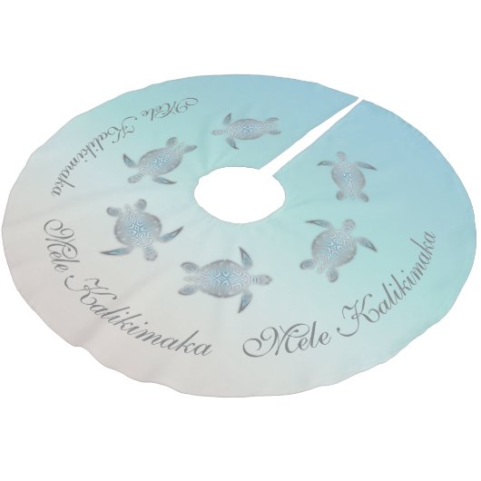 Mele Kalikimaka | ZEE | Kerstmis in Hawaïti Kerstboom Rok (Gekanteld)