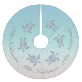 Mele Kalikimaka | ZEE | Kerstmis in Hawaïti Kerstboom Rok (Voorkant)